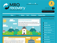 Tablet Screenshot of mrorecovery.com